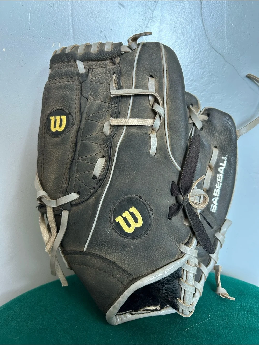 VTG Kirby Puckett Wilson Autograph Model A2151  R Throw 10” Baseball Glove Youth
